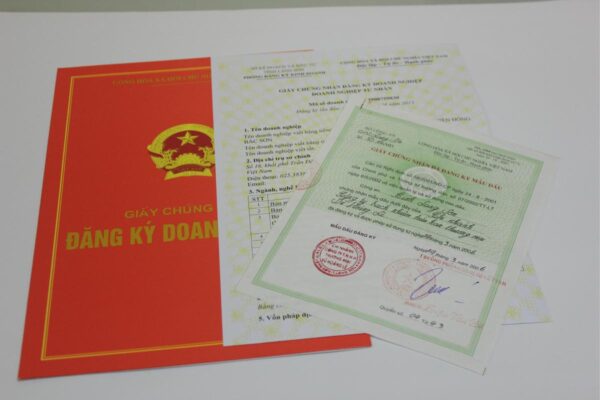 Mẫu giấy chứng nhận đăng ký doanh nghiệp